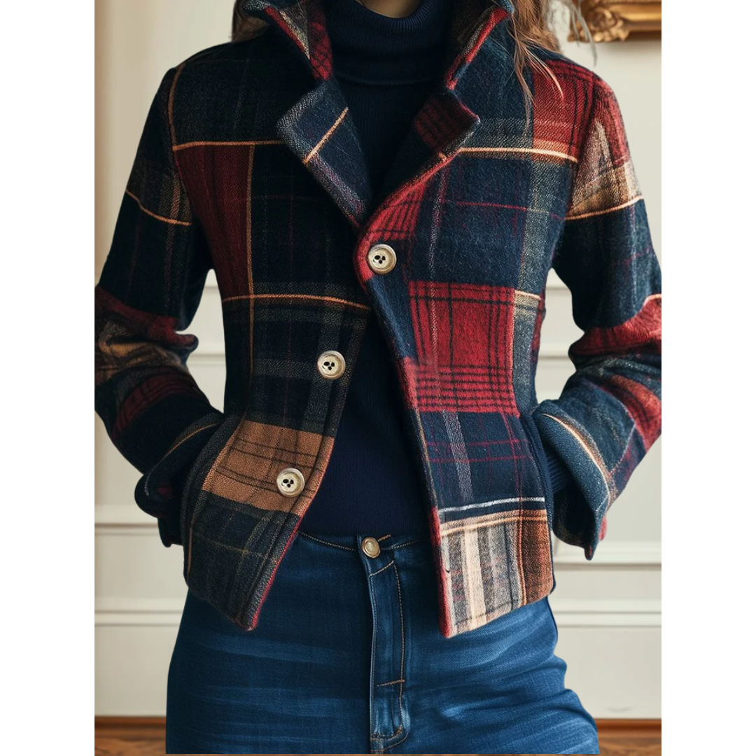 Kimberly Benn | Classic Plaid Jacket