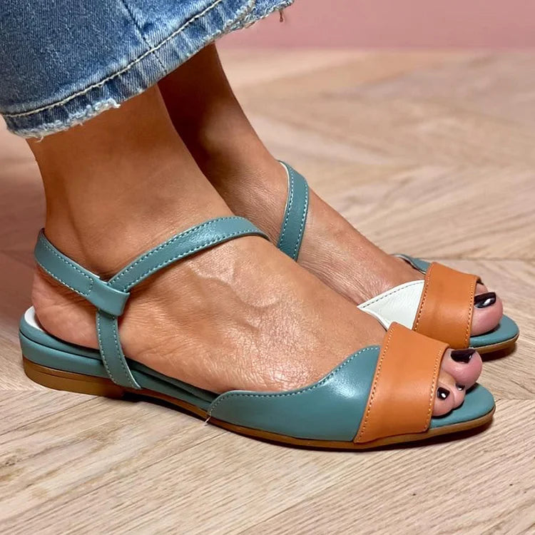Kimberly Benn | Color Block Sandals