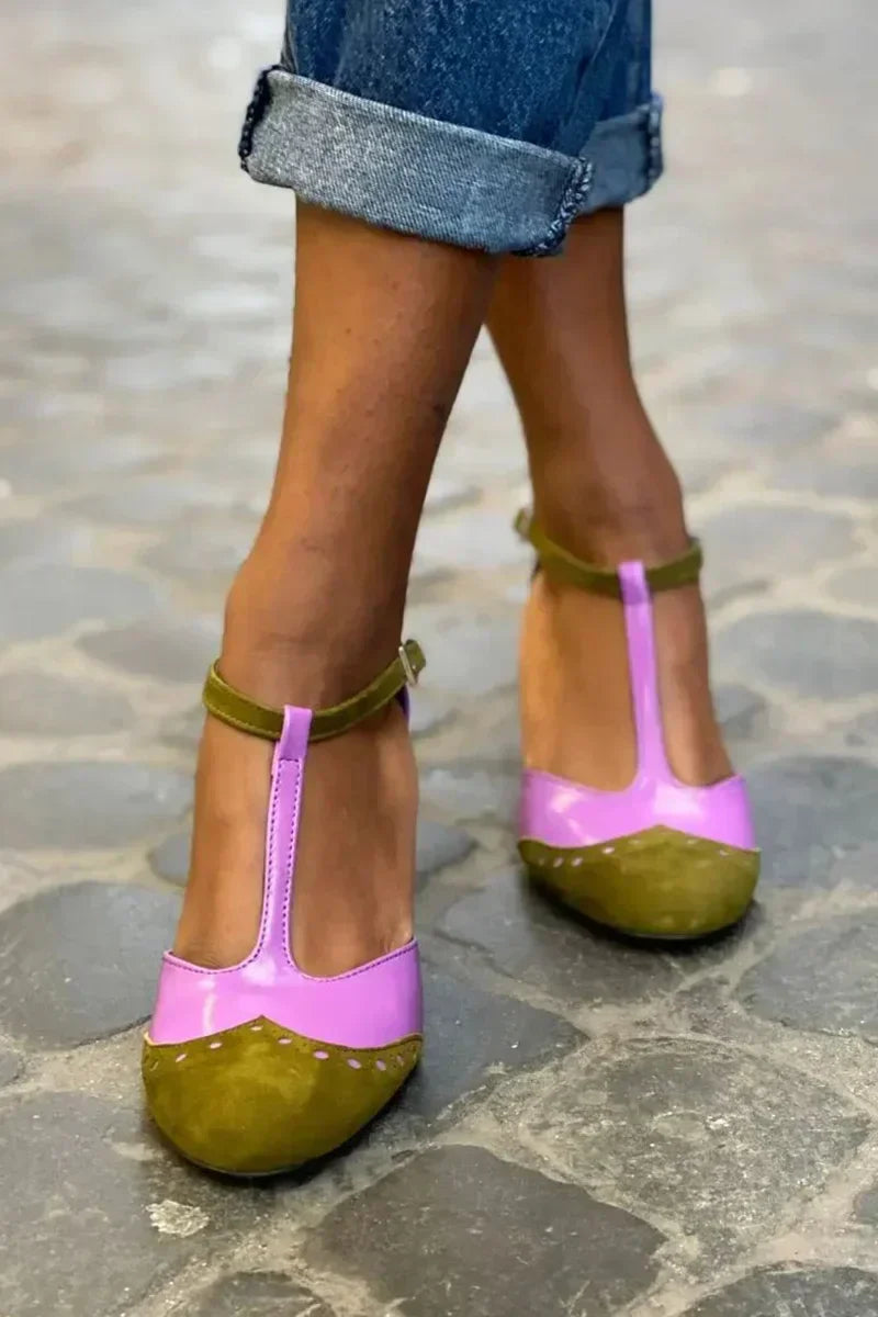 Kimberly Benn | Sandal With T-Bar Strap