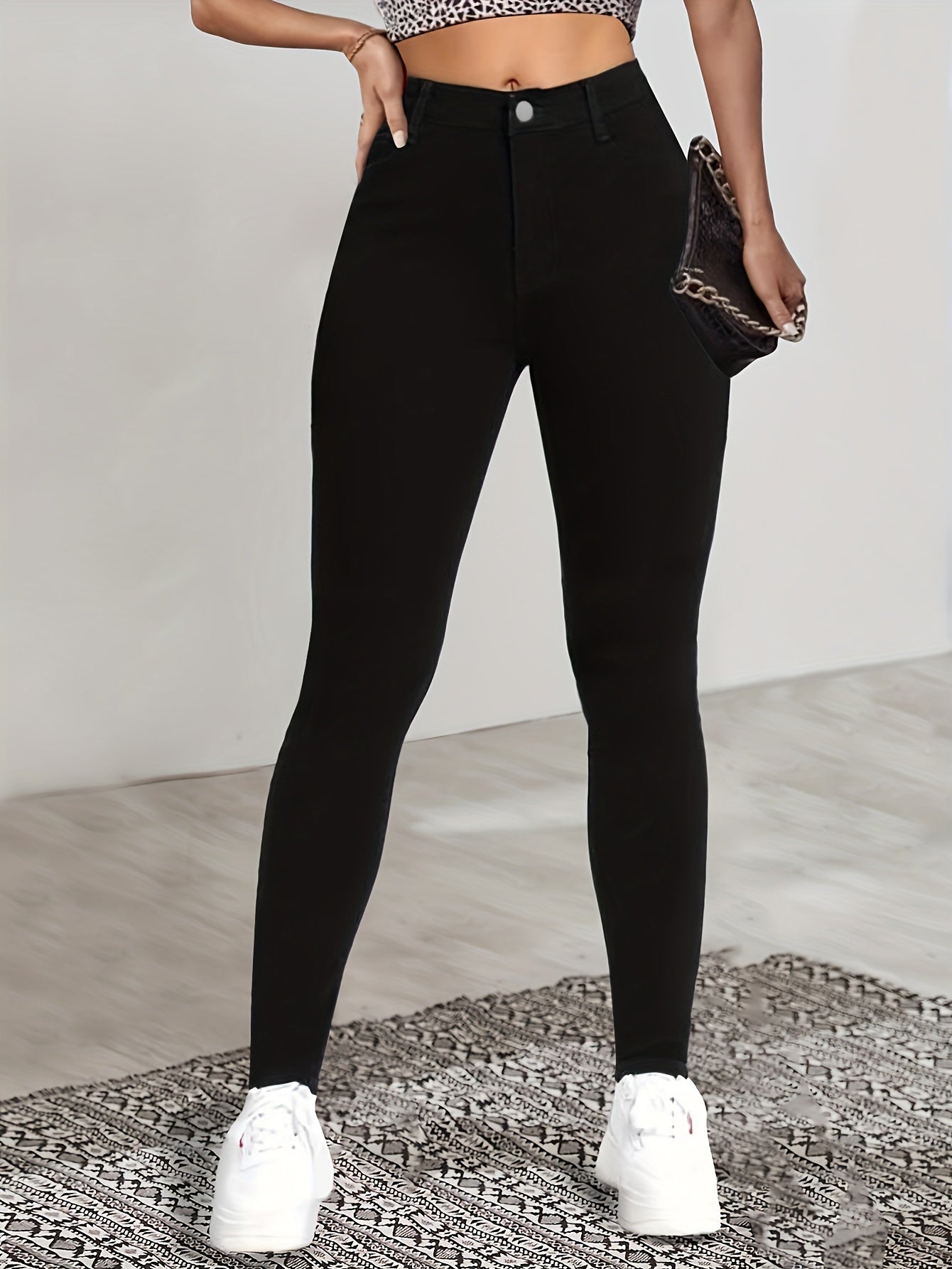 Kimberly Benn | High-Waist Skinny Jeans