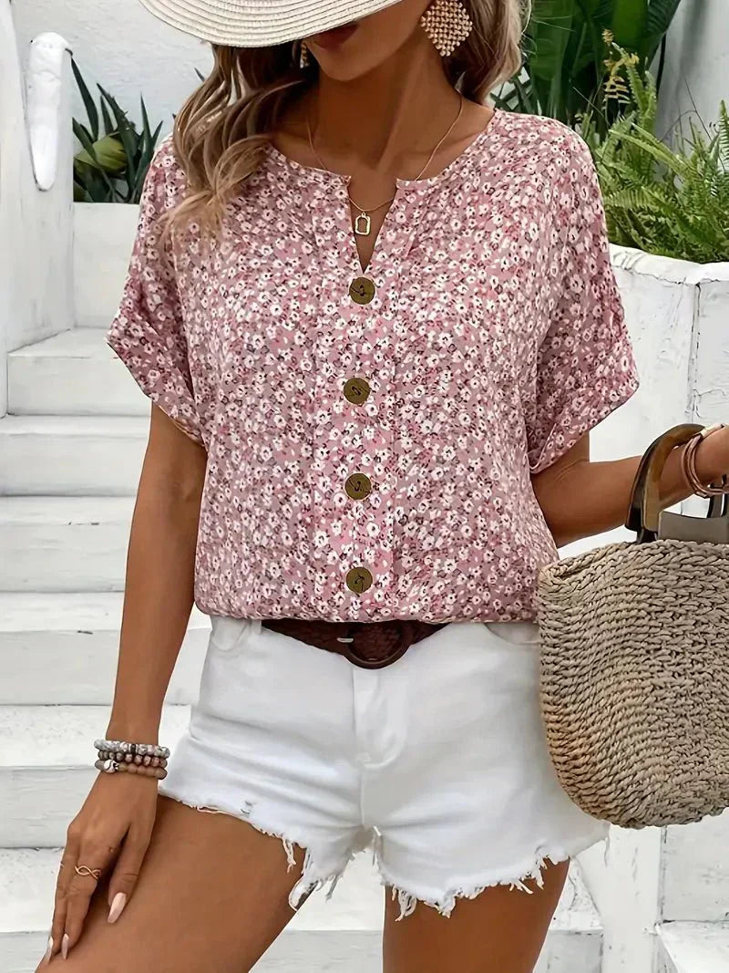 Kimberly Benn | Notch Blouse