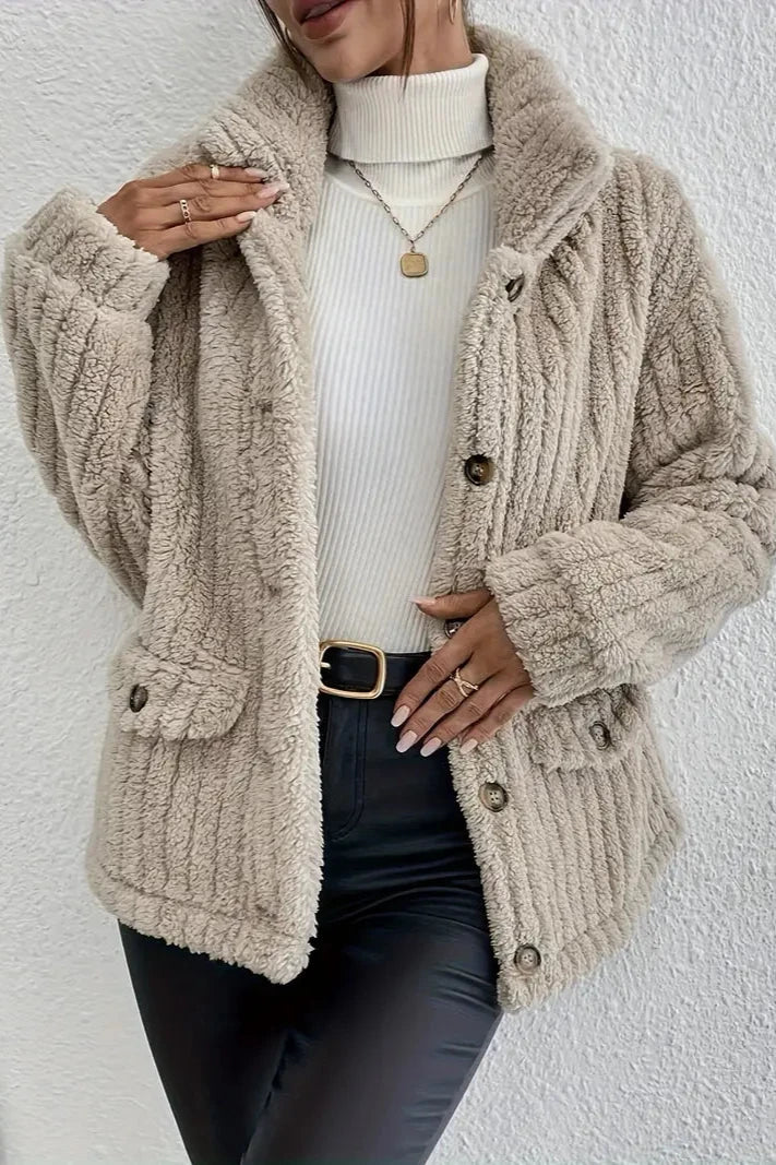 Kimberly Benn | Velvet Button Cardigan