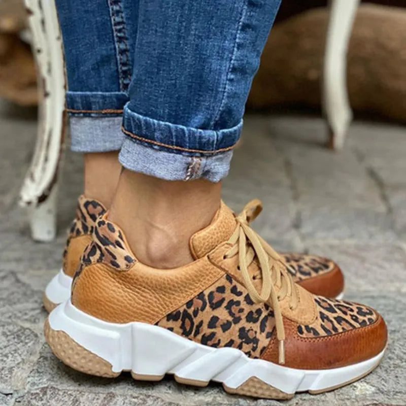 Kimberly Benn | Comfortable Leopard Sneakers
