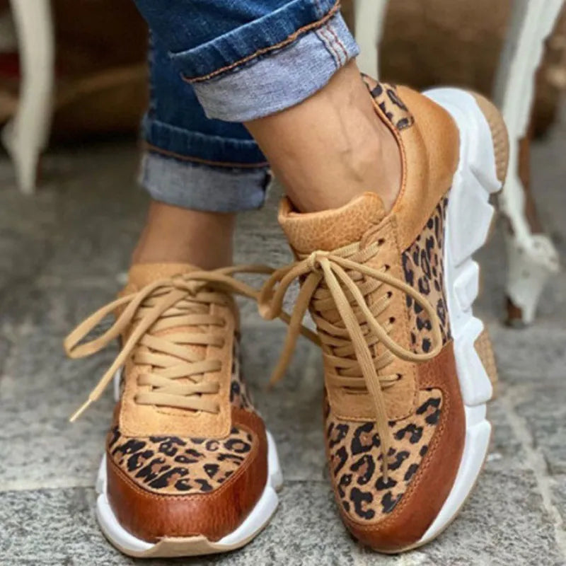 Kimberly Benn | Comfortable Leopard Sneakers