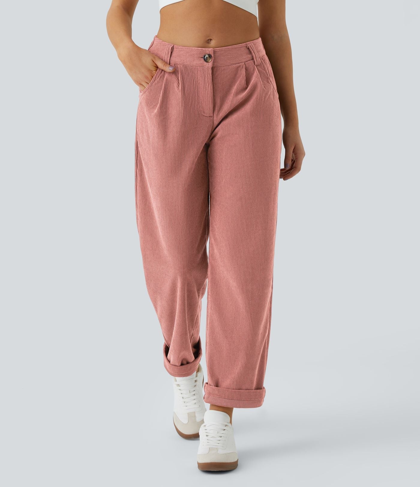 Kimberly Benn | Casual Corduroy Pants