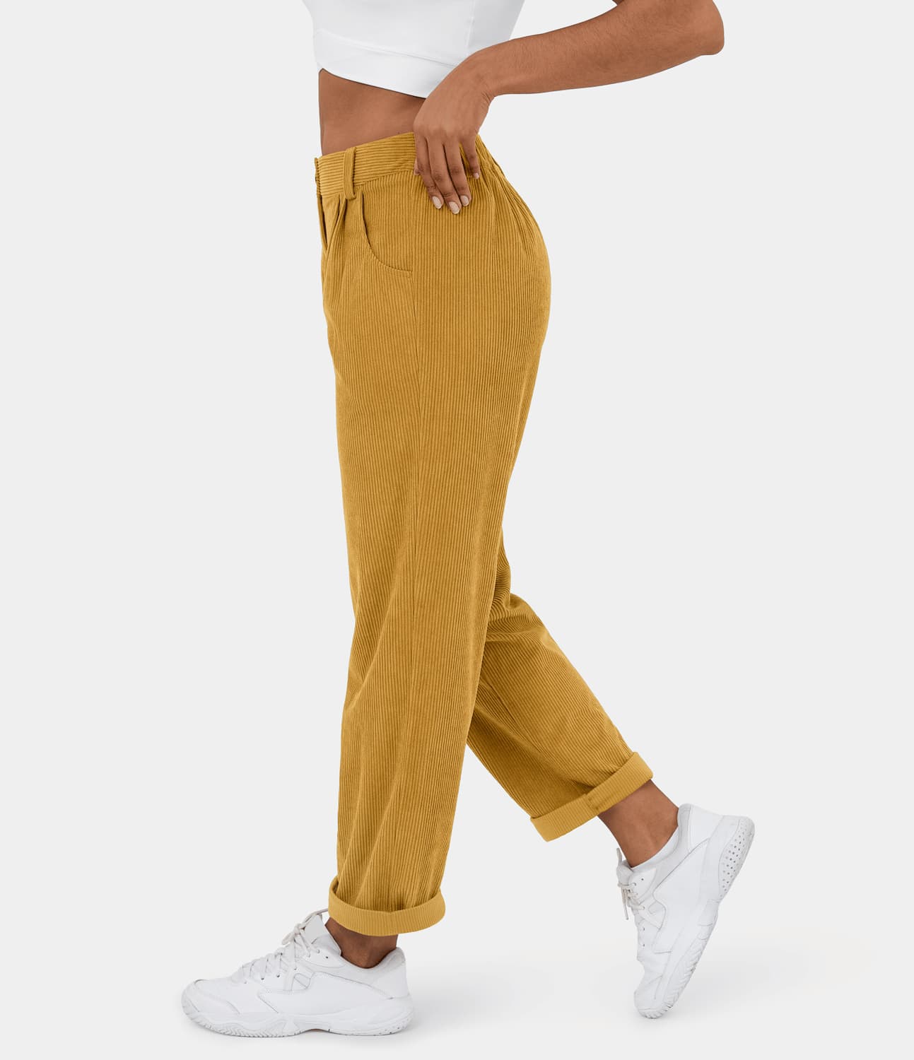 Kimberly Benn | Casual Corduroy Pants