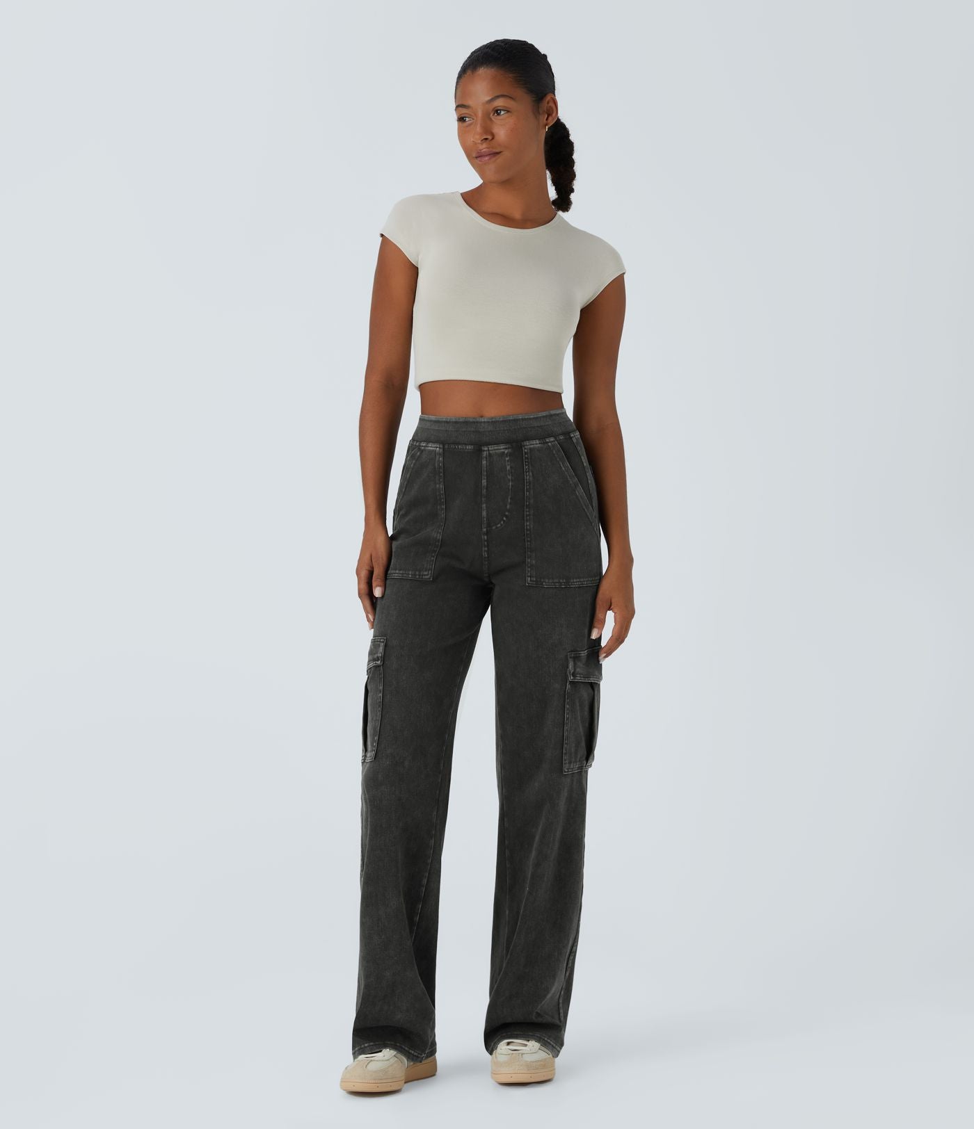 Kimberly Benn | Stretch Cargo Pants