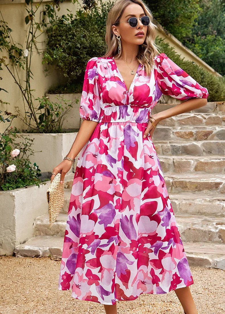 Kimberly Benn | Elegant Floral Dress