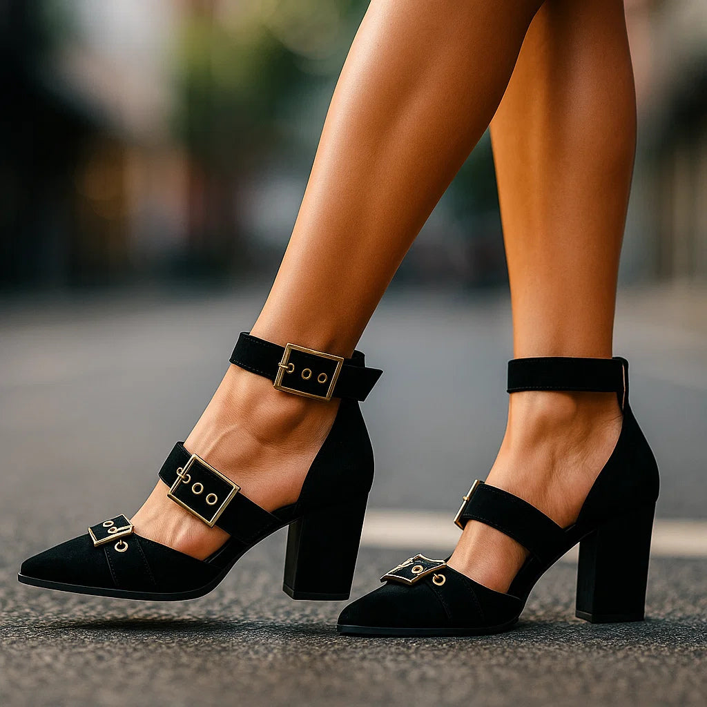 Kimberly Benn | Suede Heels