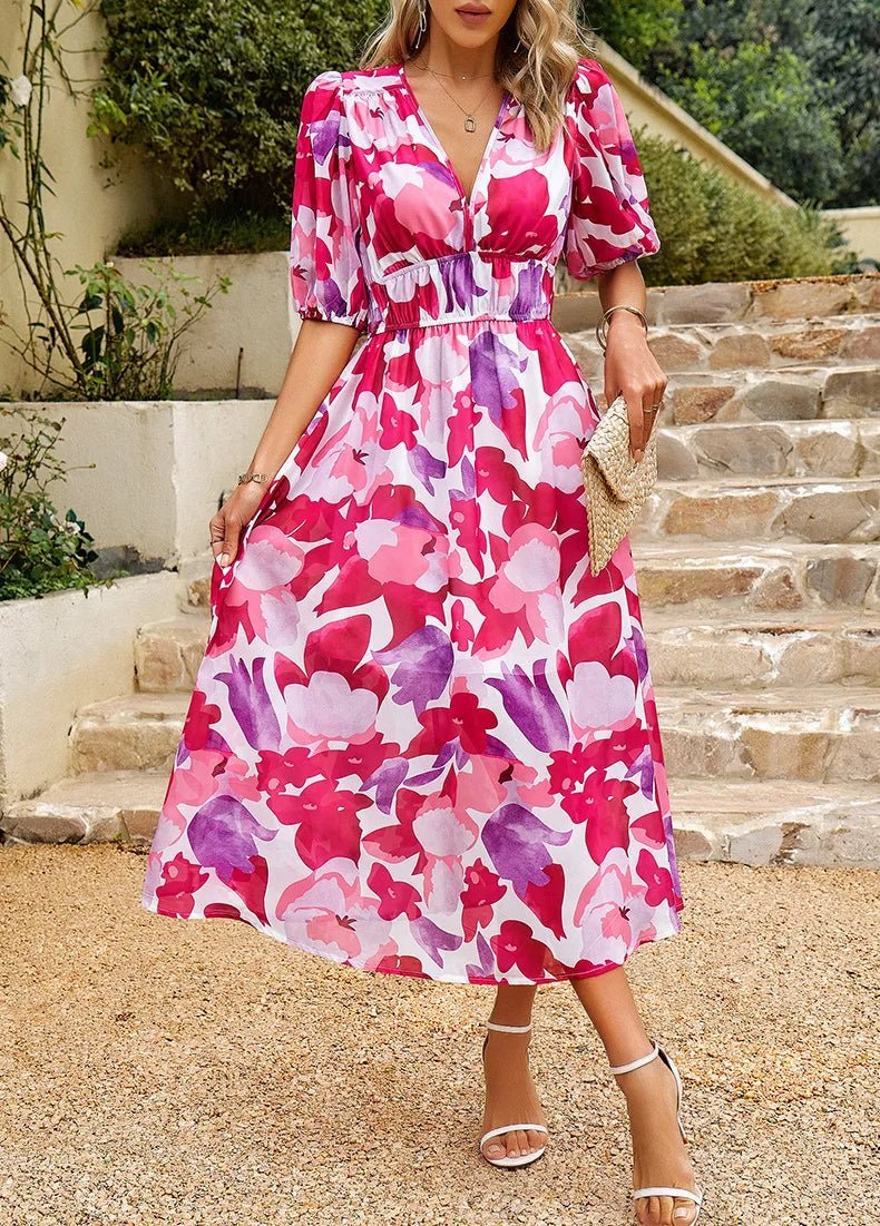Kimberly Benn | Elegant Floral Dress