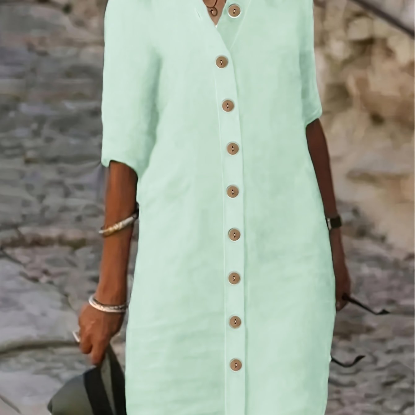 Kimberly Benn | Button-Down Shirt Dress