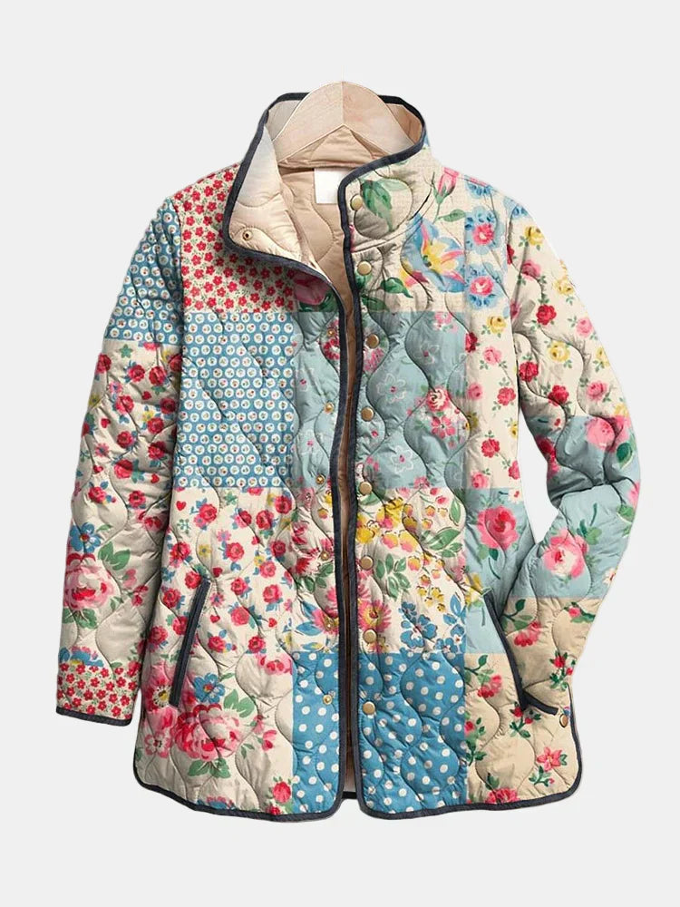 Kimberly Benn | Floral Quilted Jacket