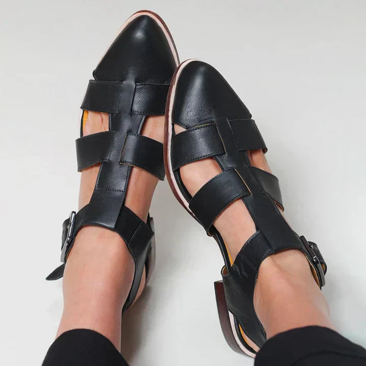 Kimberly Benn | Woven Flat Sandals