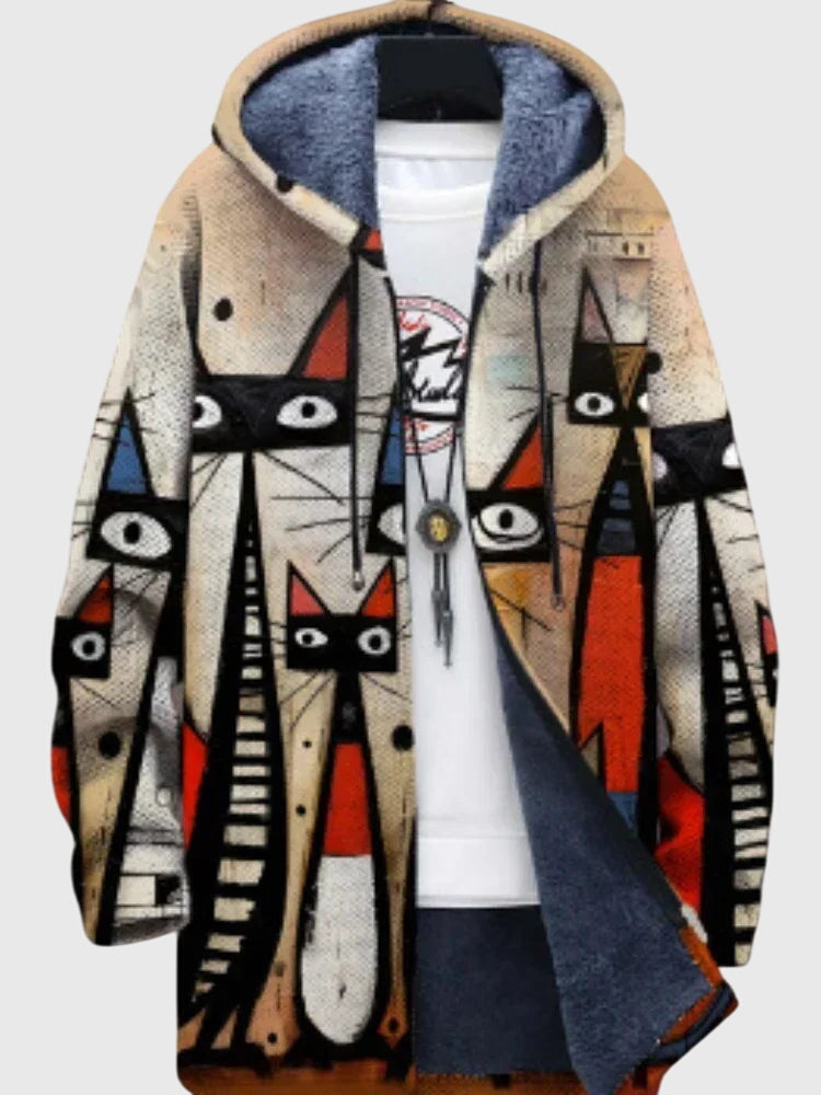 Kimberly Benn | Jacket With Artistic Print
