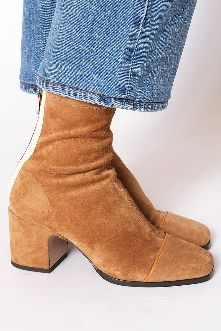 Kimberly Benn | Zip-Up Ankle Boots