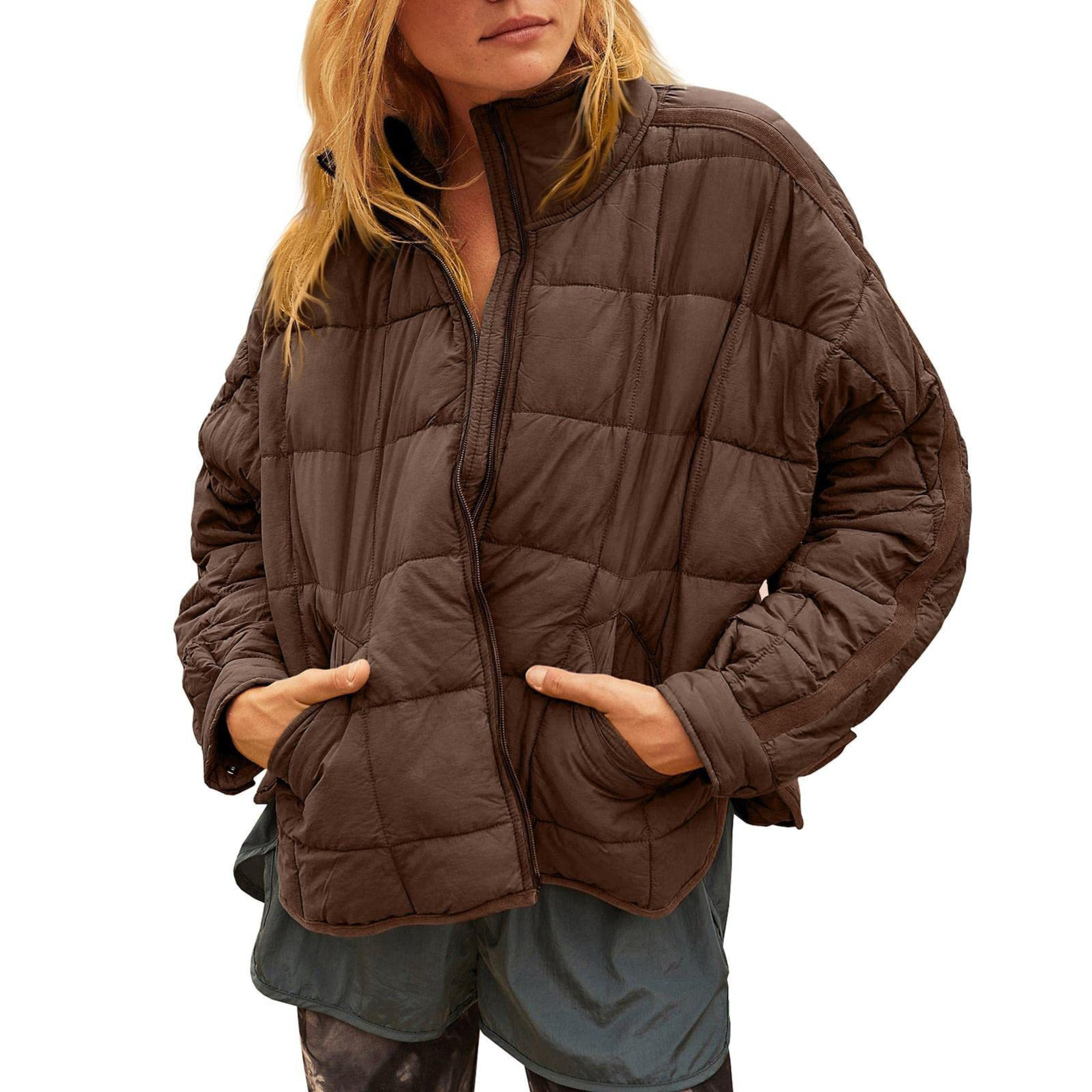 Kimberly Benn | Lightweight Compact Zip Puffer Jacket