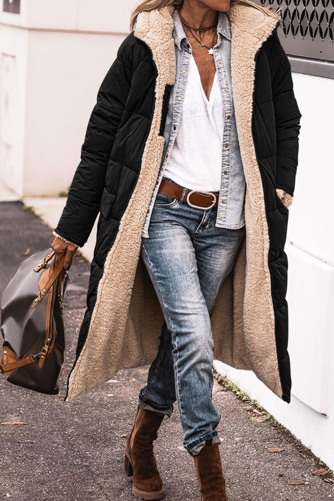 Kimberly Benn | Elegant Reversible Coat