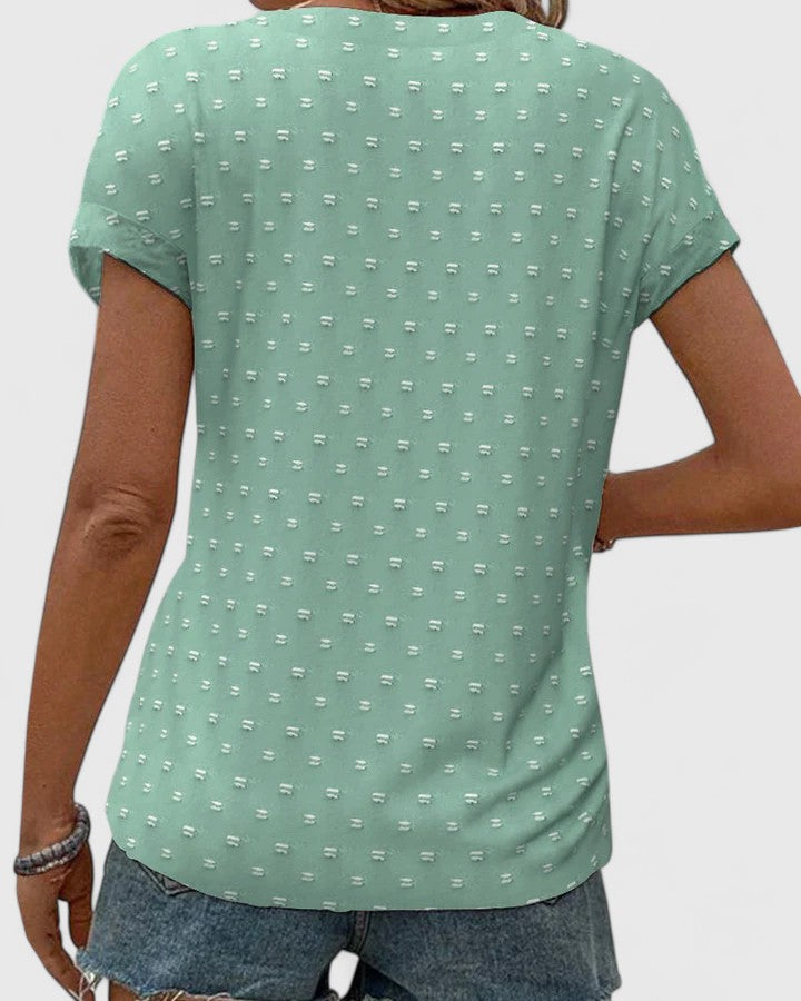 Kimberly Benn | Comfortable V-Neck Shirt