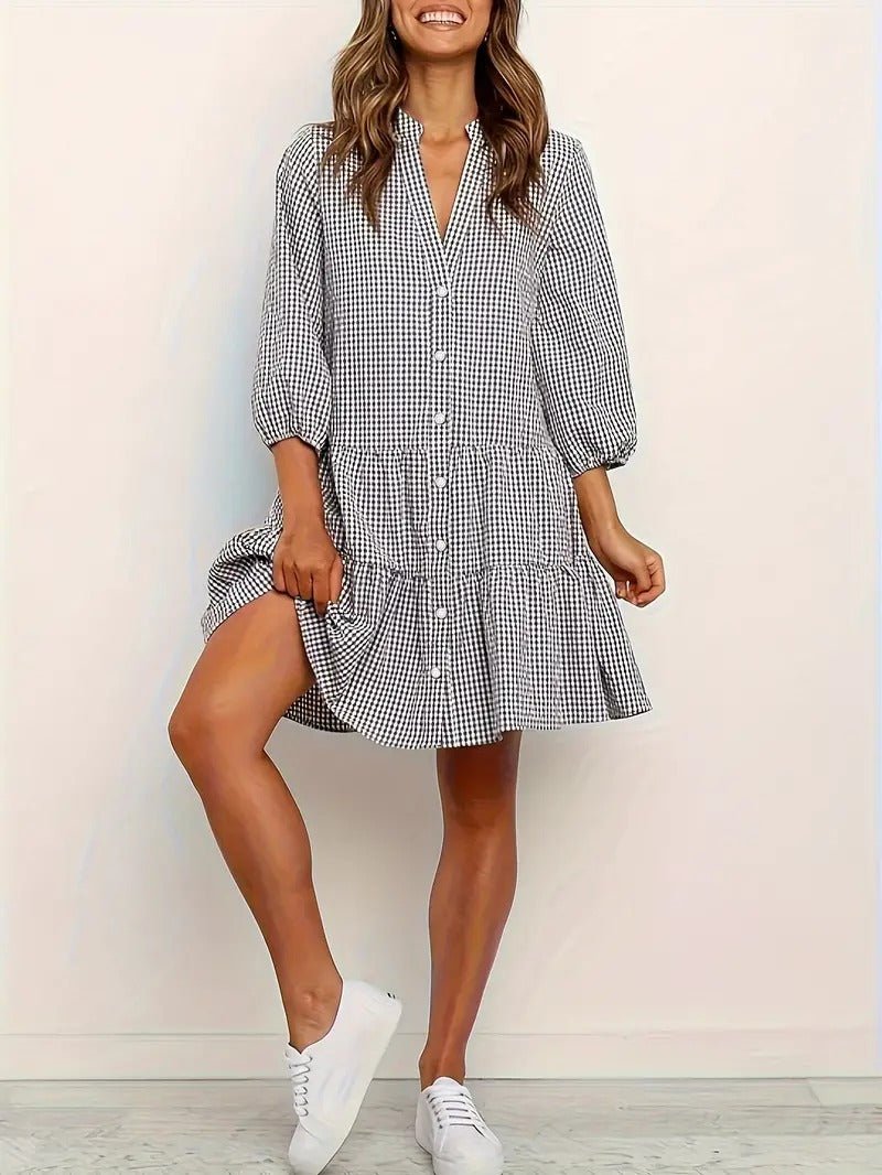 Kimberly Benn | Gingham Dress