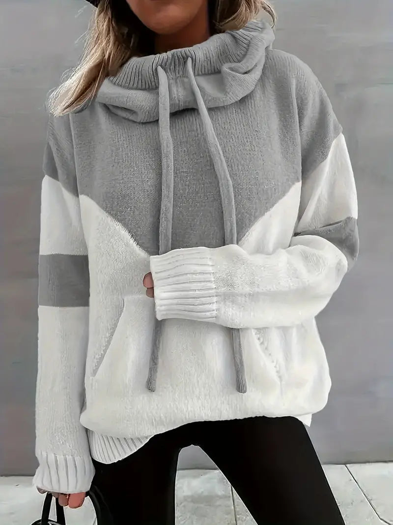 Kimberly Benn | Dual-Tone Cosy Hoodie