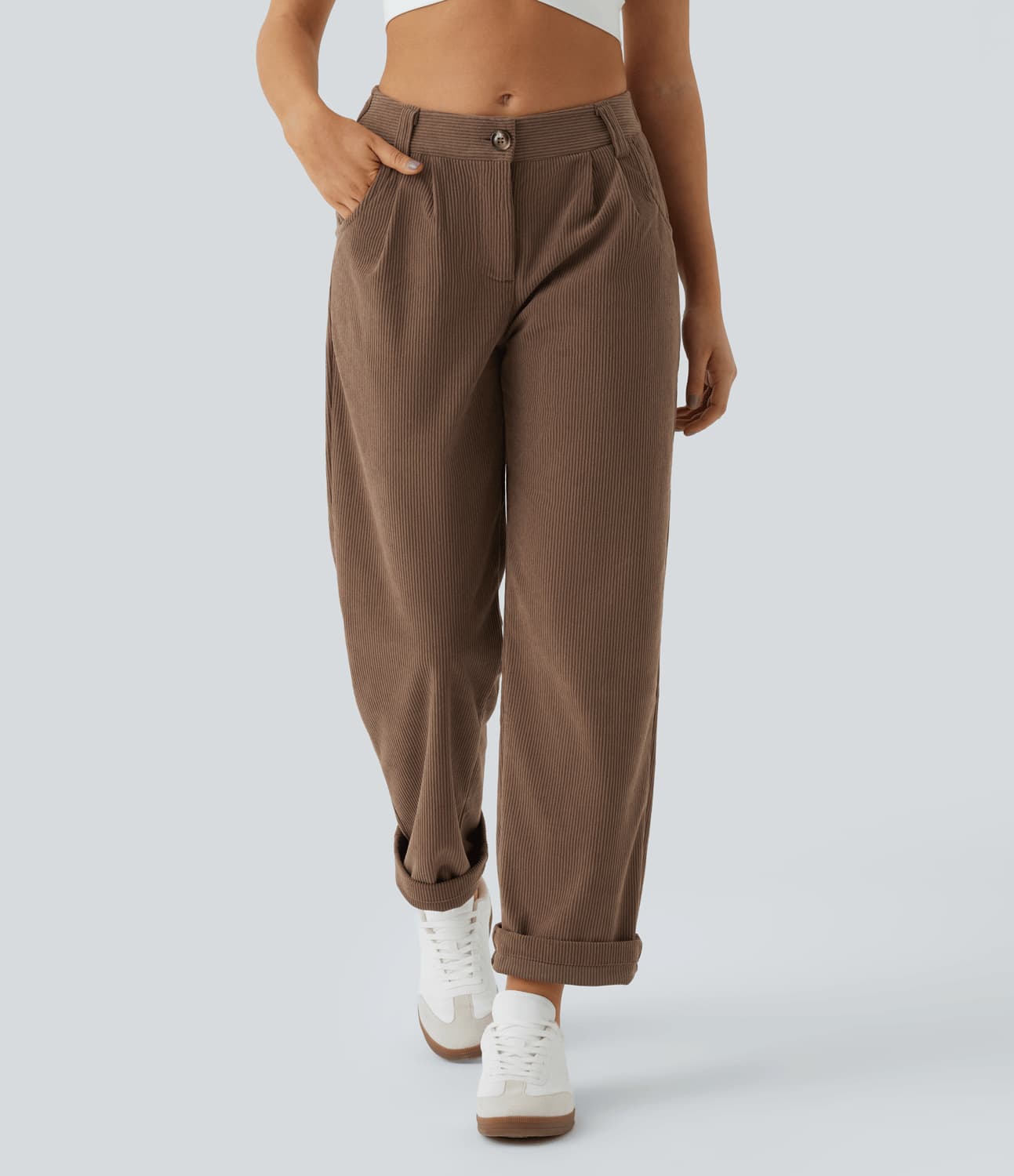 Kimberly Benn | Casual Corduroy Pants