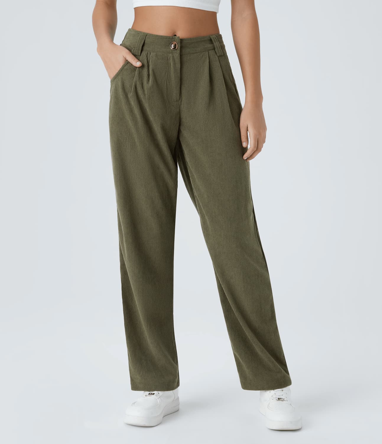 Kimberly Benn | Casual Corduroy Pants