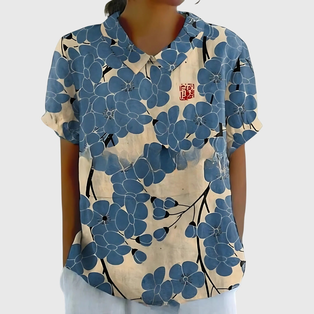 Kimberly Benn | Floral Blouse