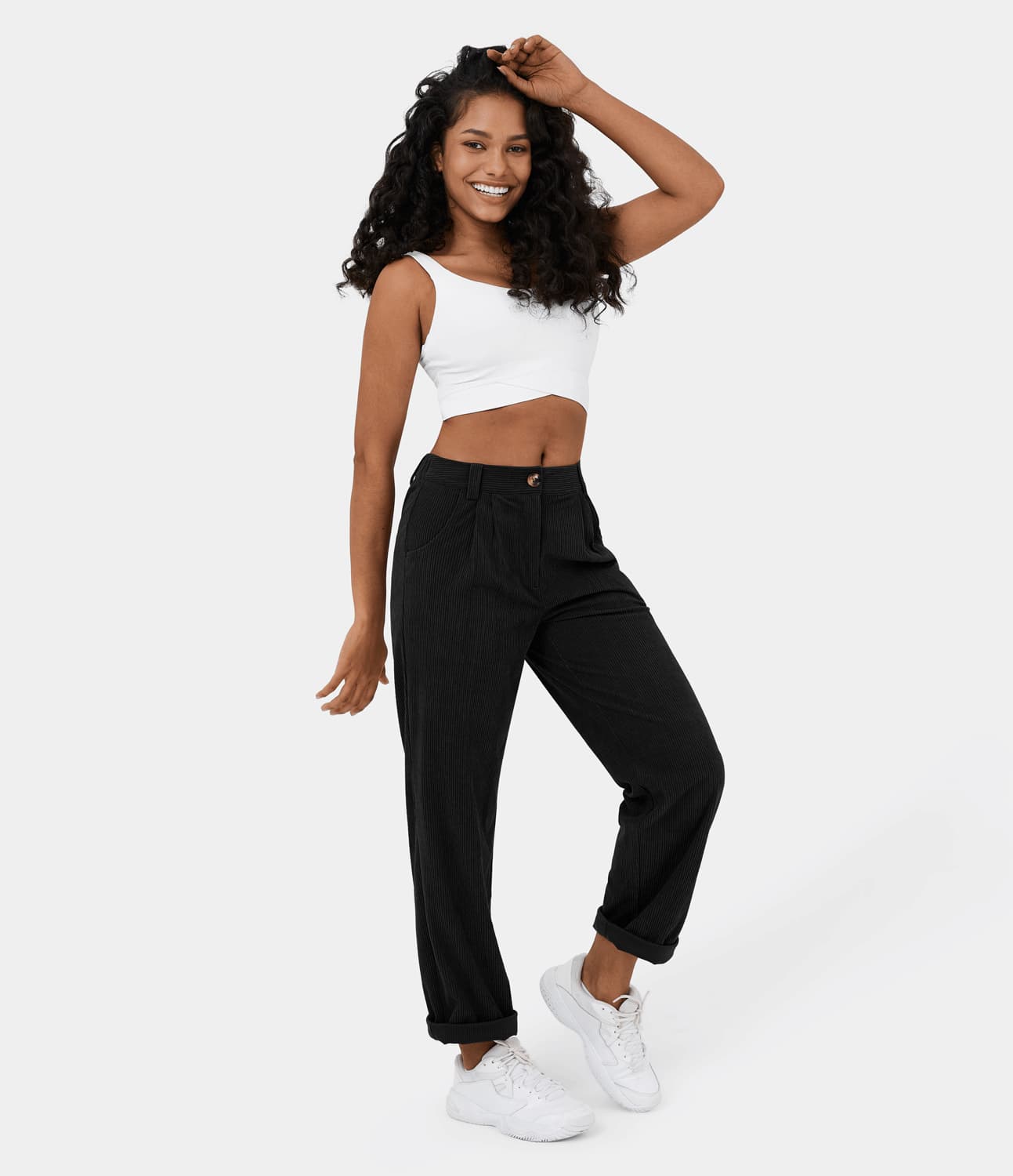 Kimberly Benn | Casual Corduroy Pants