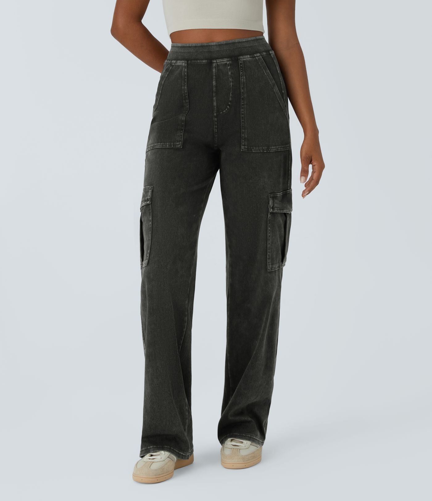 Kimberly Benn | Stretch Cargo Pants