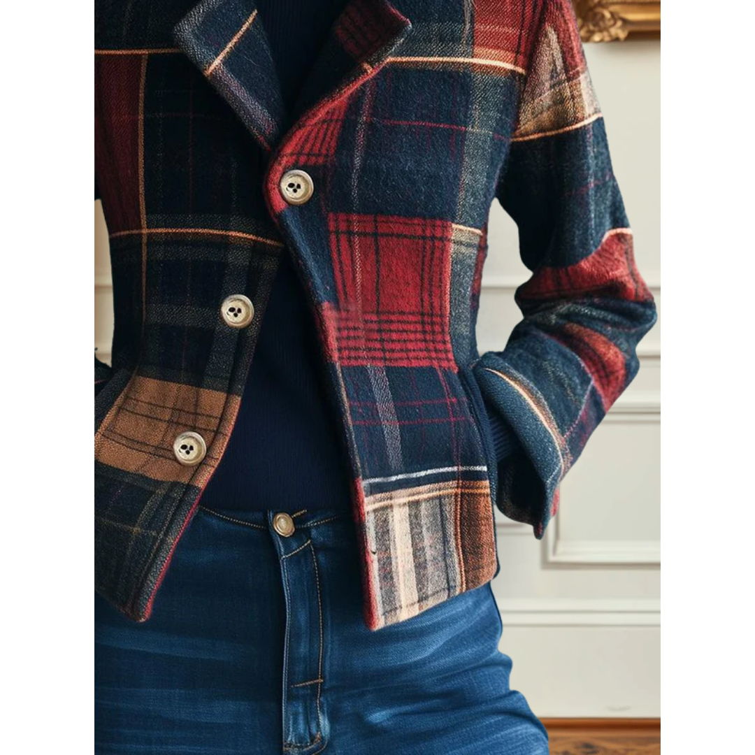 Kimberly Benn | Classic Plaid Jacket