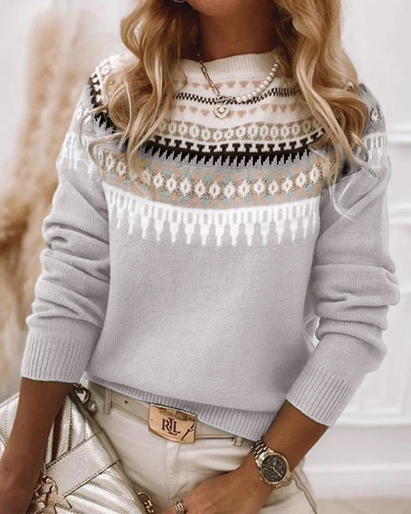 Kimberly Benn | Fair Isle Knit Sweater