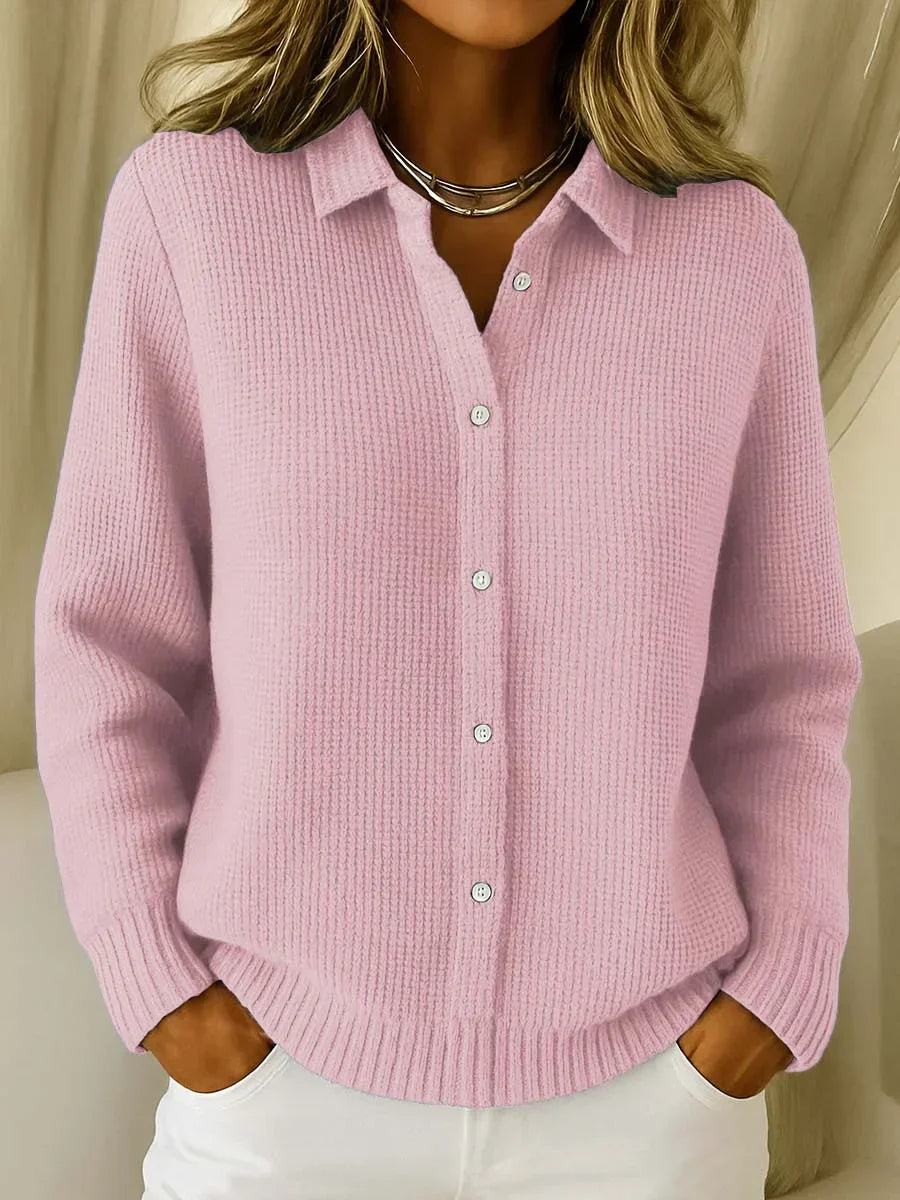 Kimberly Benn | Textured Knit Button Cardigan