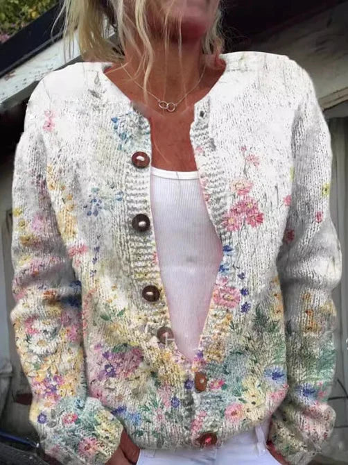 Kimberly Benn | Vintage Floral Cardigan