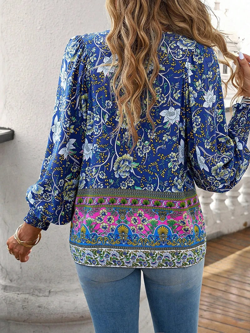 Kimberly Benn | Floral Summer Blouse