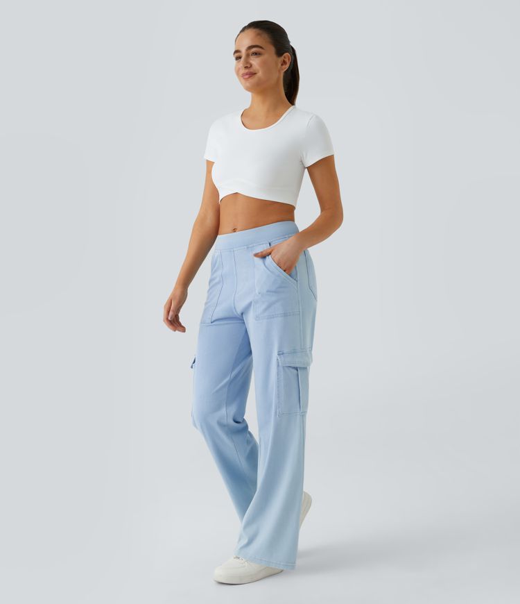 Kimberly Benn | Stretch Cargo Pants