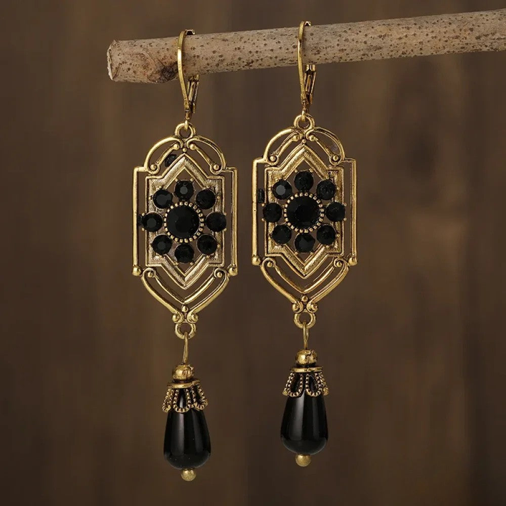 Kimberly Benn | Retro Black Earrings