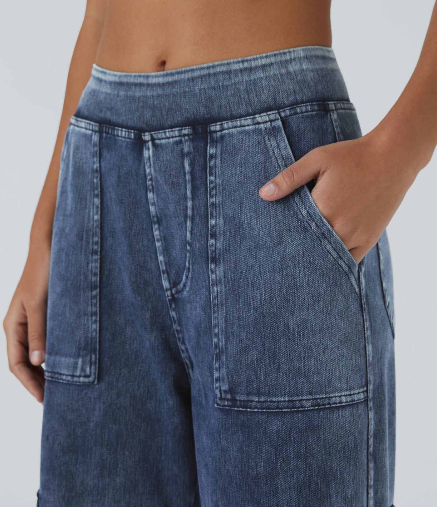 Kimberly Benn | Stretch Cargo Pants