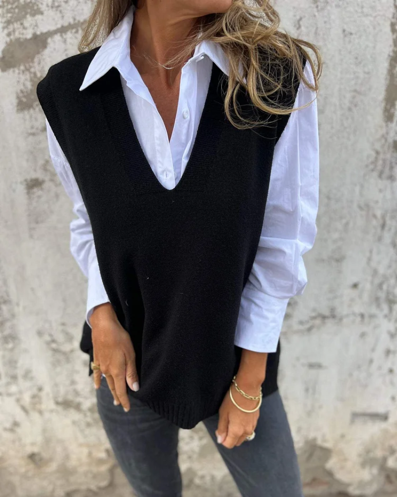 Kimberly Benn | Knit Sweater Vest