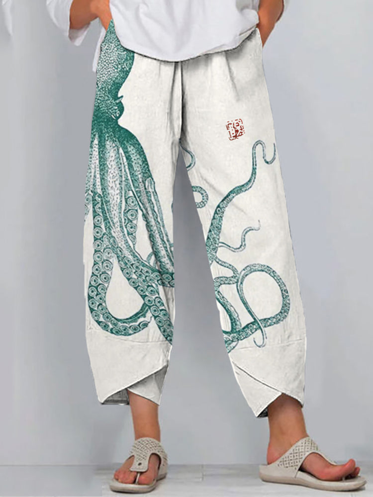 Kimberly Benn | Octopus Print Pants