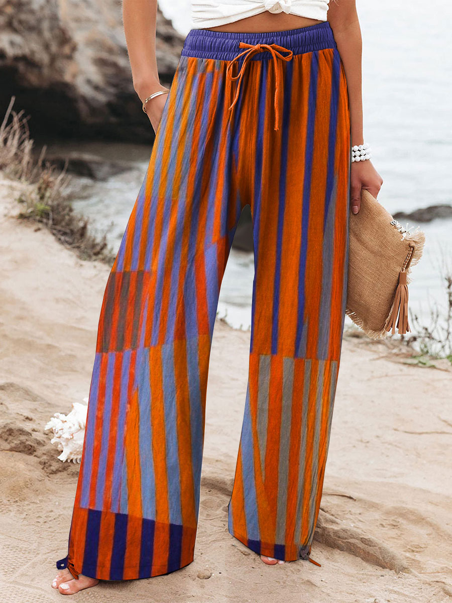 Kimberly Benn | Colorful Stripe Pants