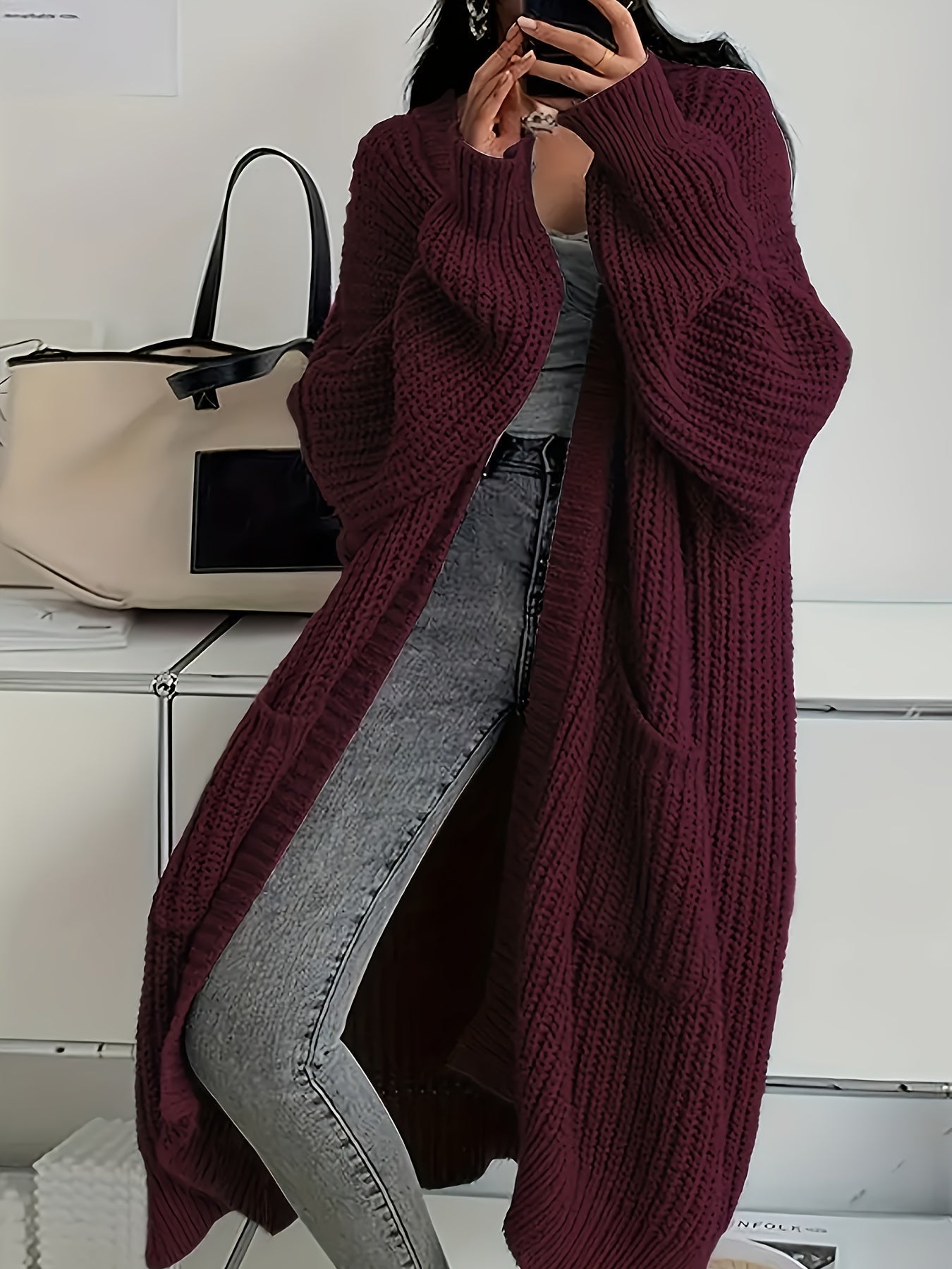 Kimberly Benn | Cozy Longline Cardigan