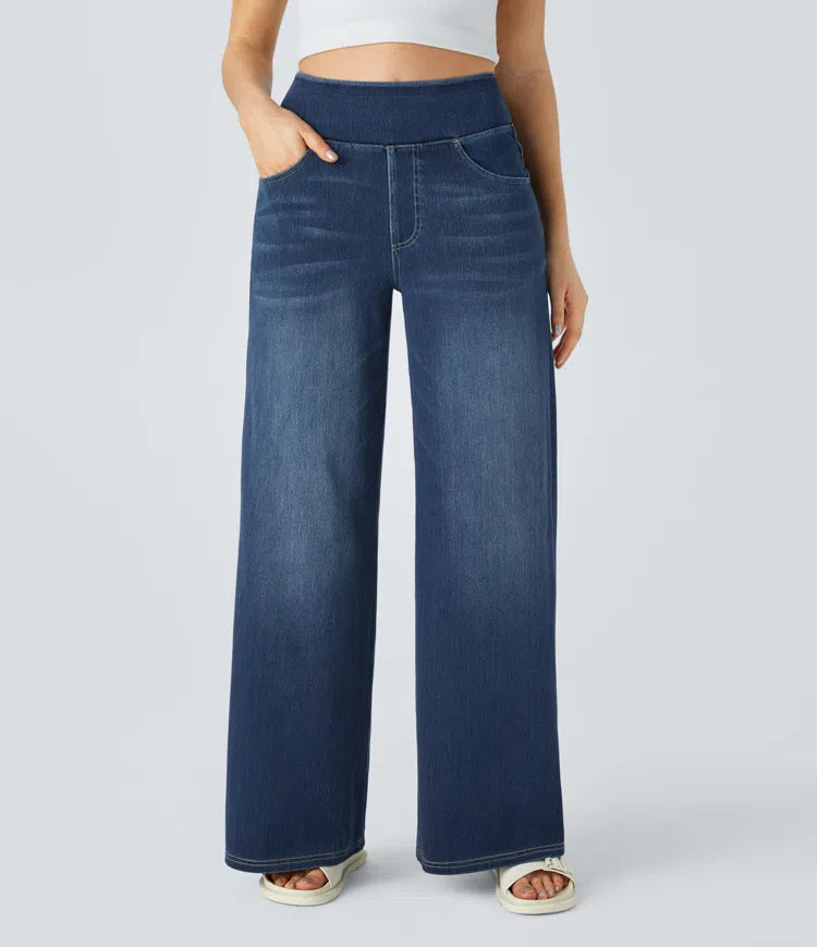 Kimberly Benn | Relaxed Fit Wide-Leg Jeans