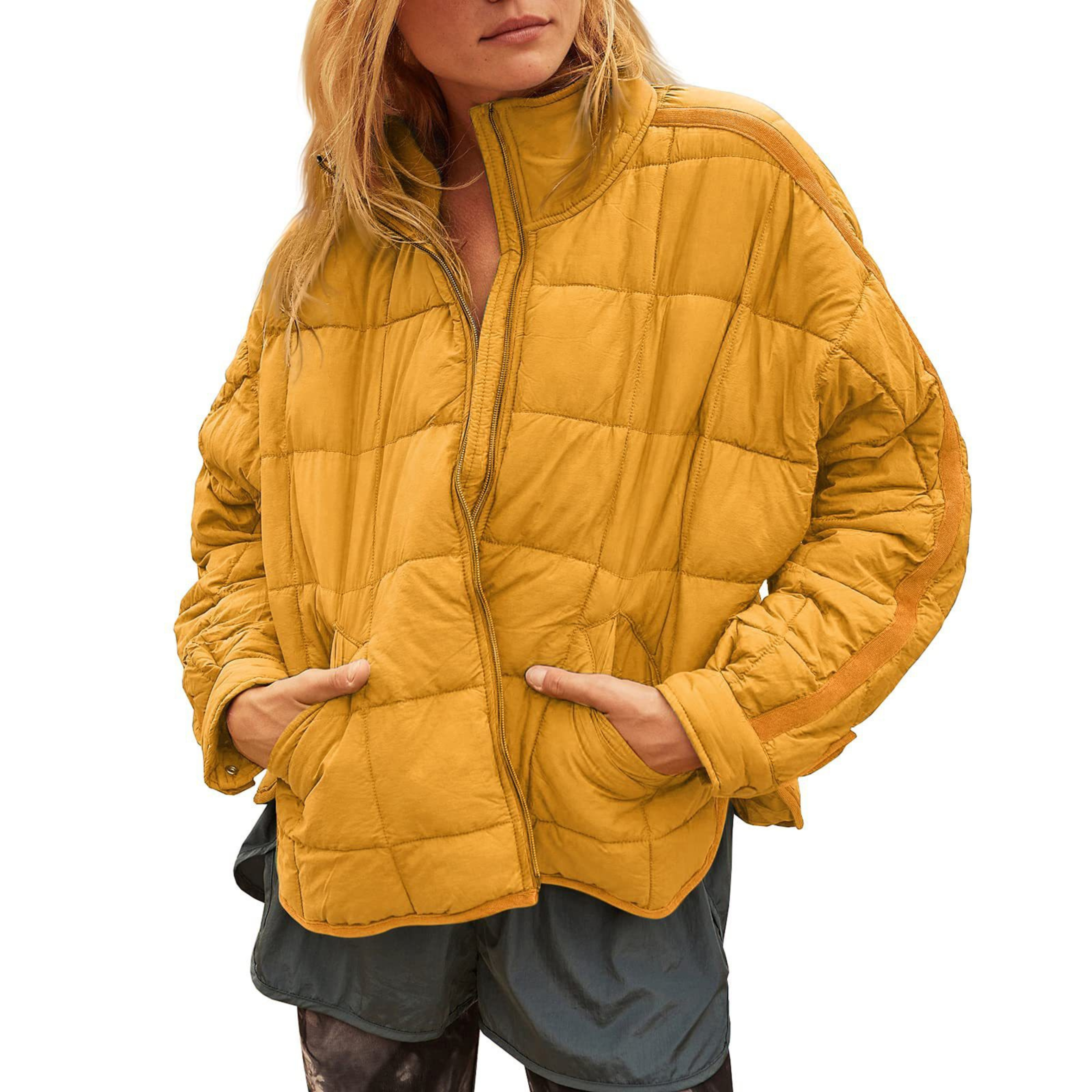 Kimberly Benn | Lightweight Compact Zip Puffer Jacket