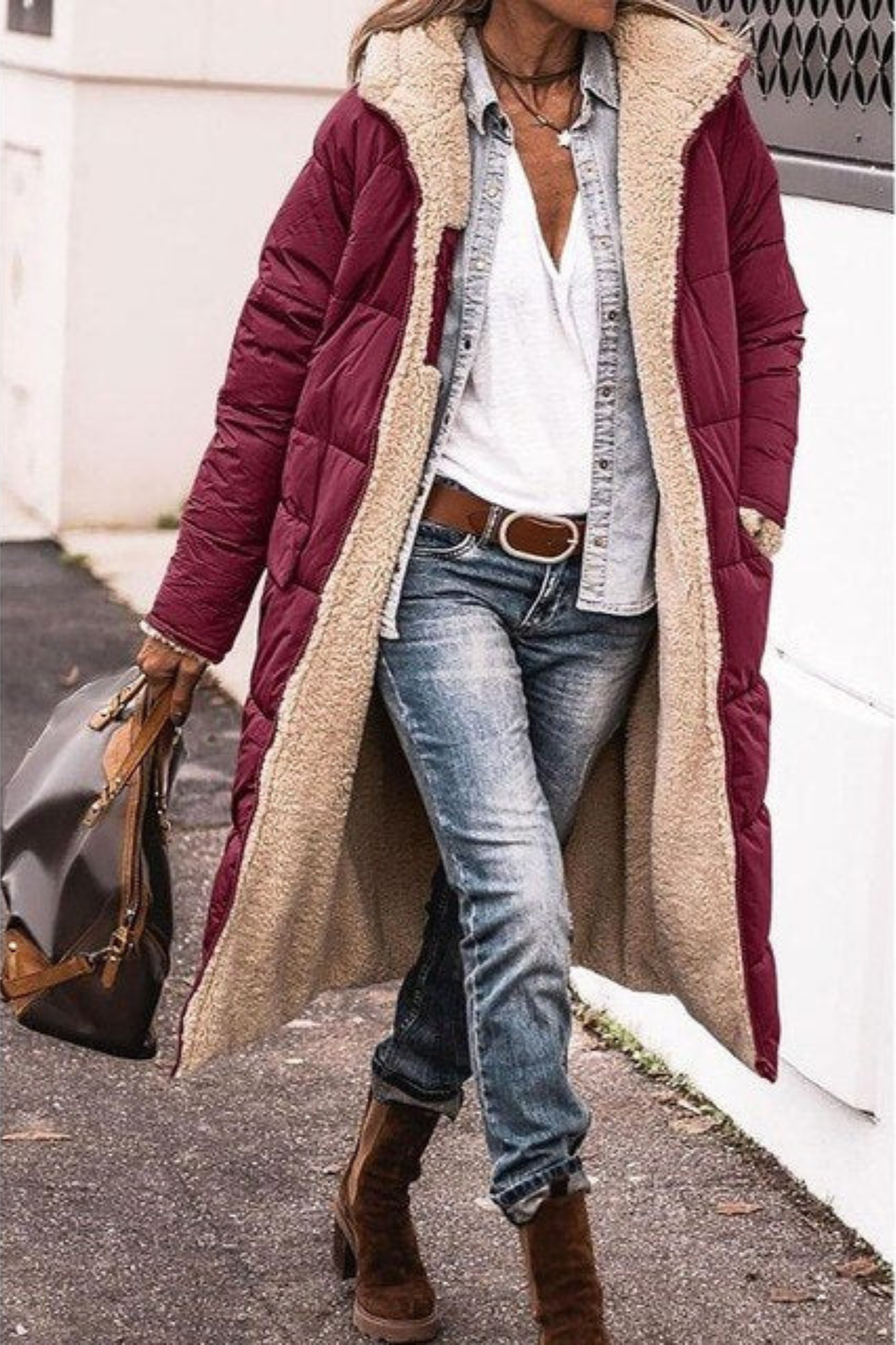 Kimberly Benn | Elegant Reversible Coat
