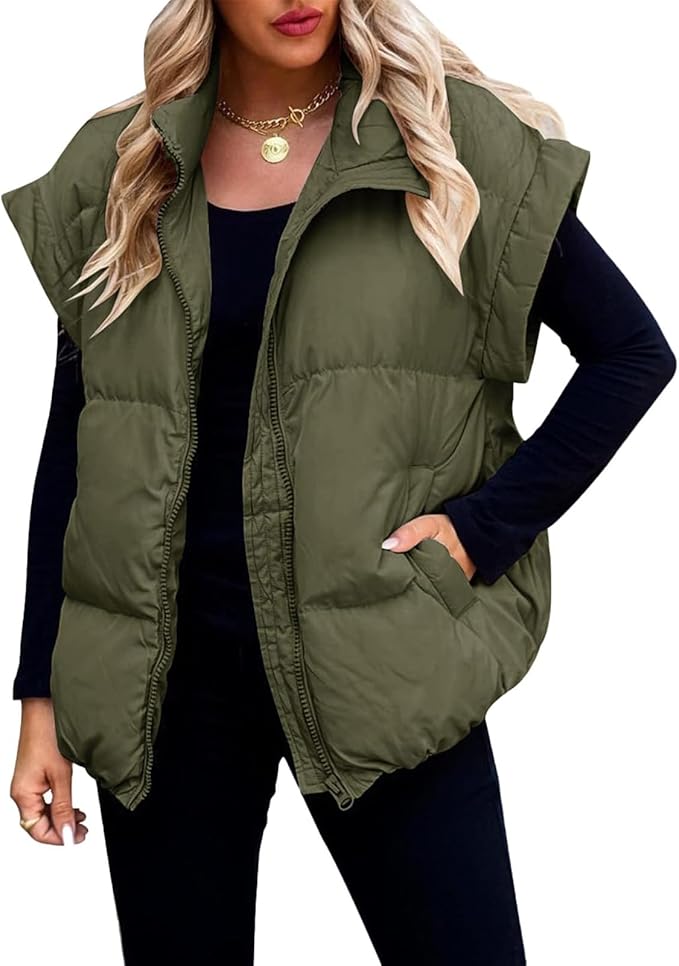 Kimberly Benn | Cozy Short Sleeve Puffer Jacket