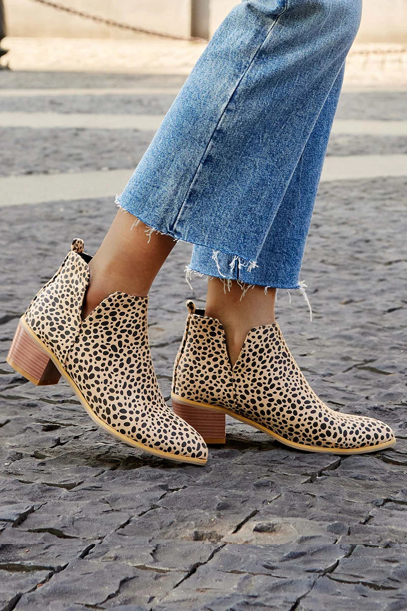Kimberly Benn | Printed Ankle Boots