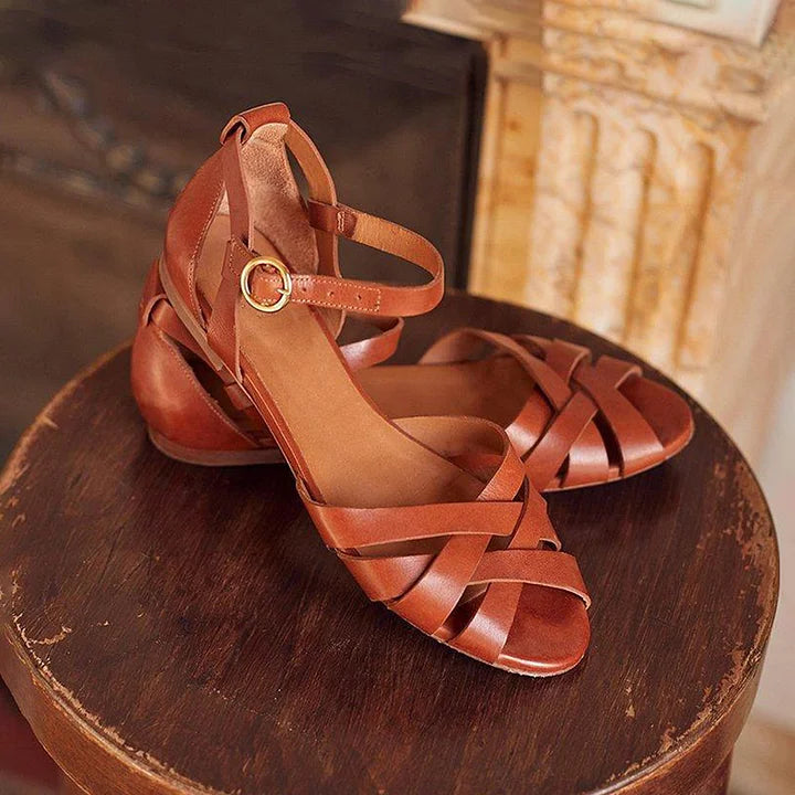 Kimberly Benn | Strappy Flat Sandals