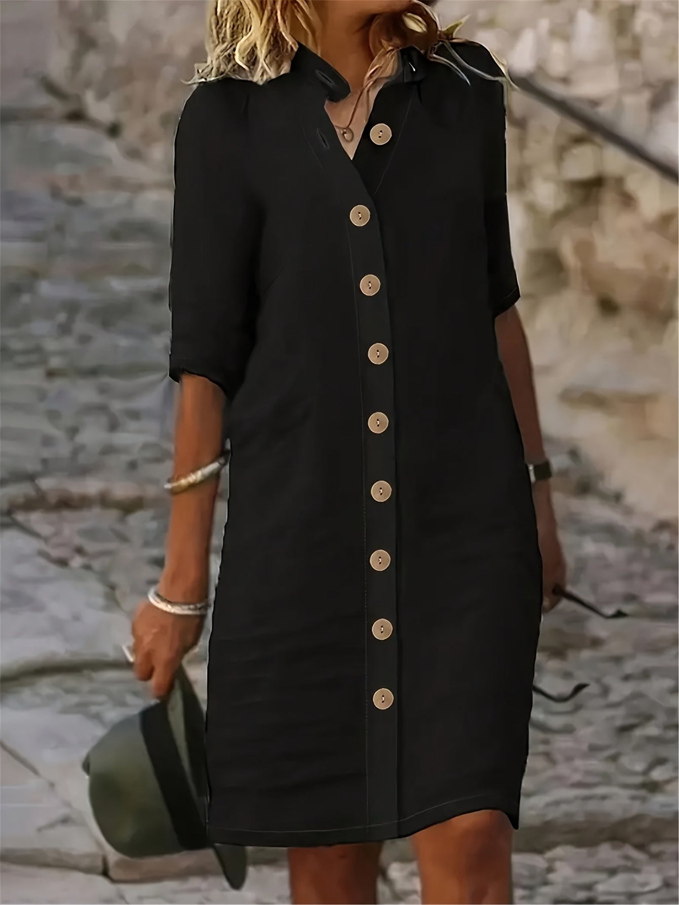 Kimberly Benn | Button-Down Shirt Dress