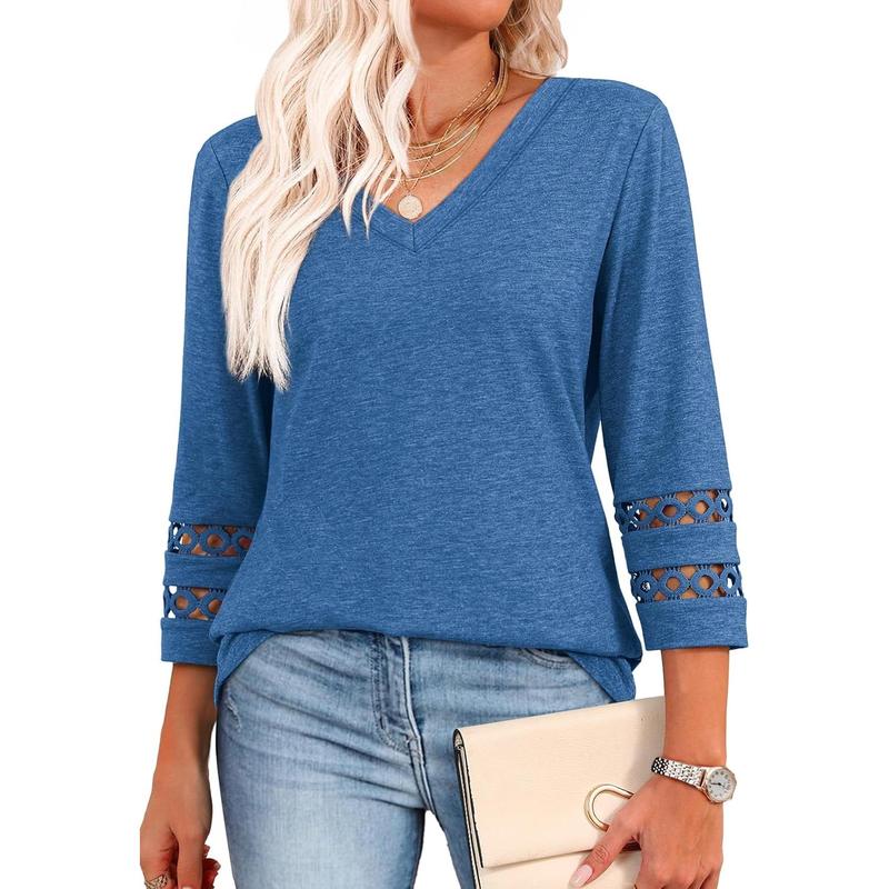Kimberly Benn | Chic Casual V-Neck Summer Top
