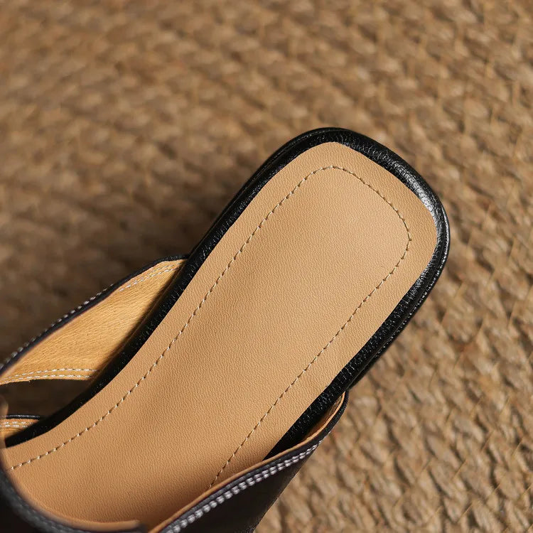 Kimberly Benn | Genuine Leather Mules